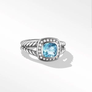 David Yurman Albion Blue Topaz Ring